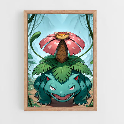 ap-venusaur-1 cadre Bois clair
