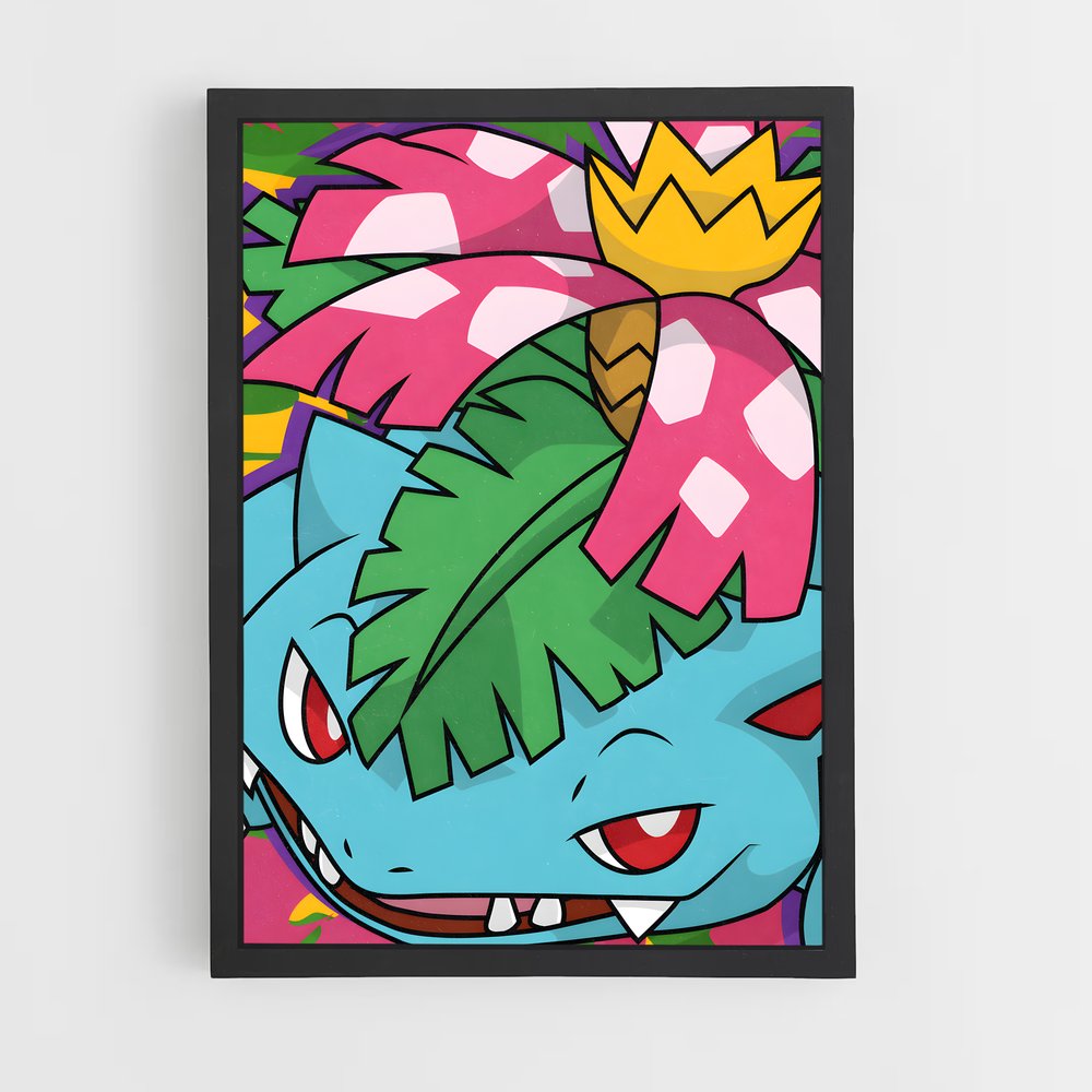 ap-venusaur-3 cadre Noir