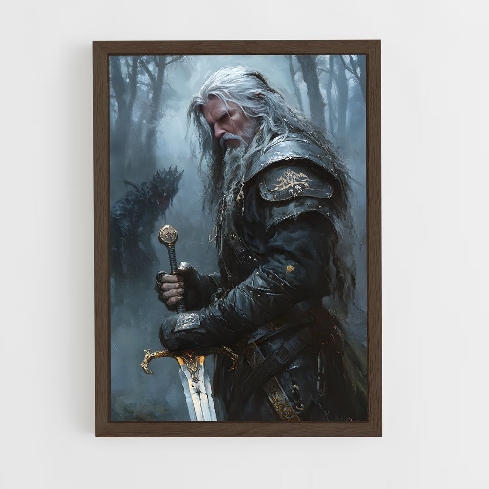 ap-vesemir-2 cadre Bois foncé