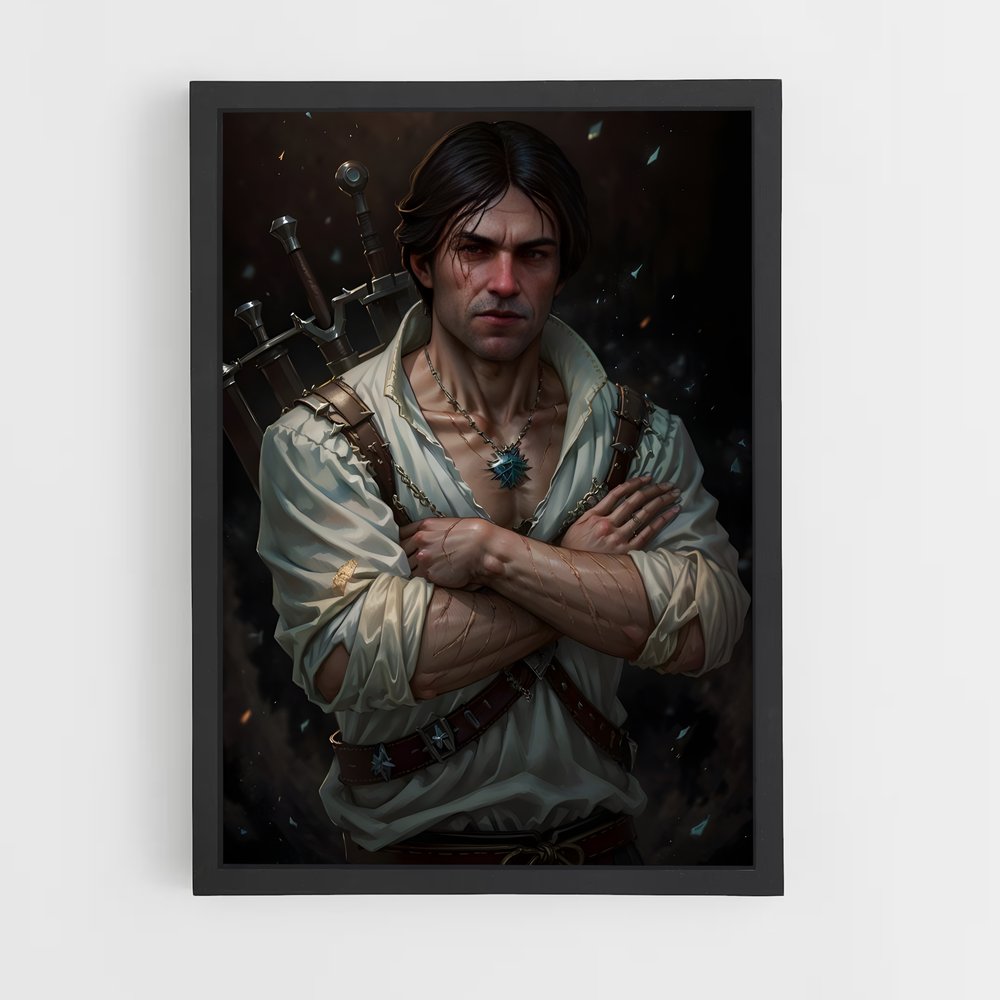 ap-vesemir kaer morhen-5 cadre Noir