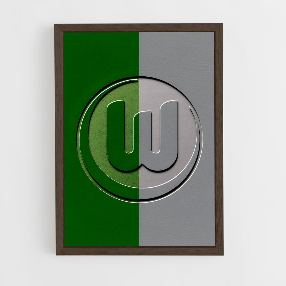 ap-vfl wolfsburg-12 cadre Bois foncé