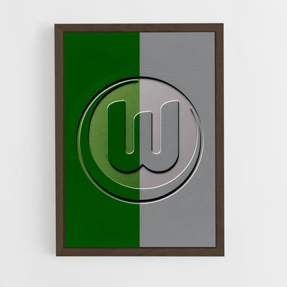 ap-vfl wolfsburg-12 cadre Bois foncé