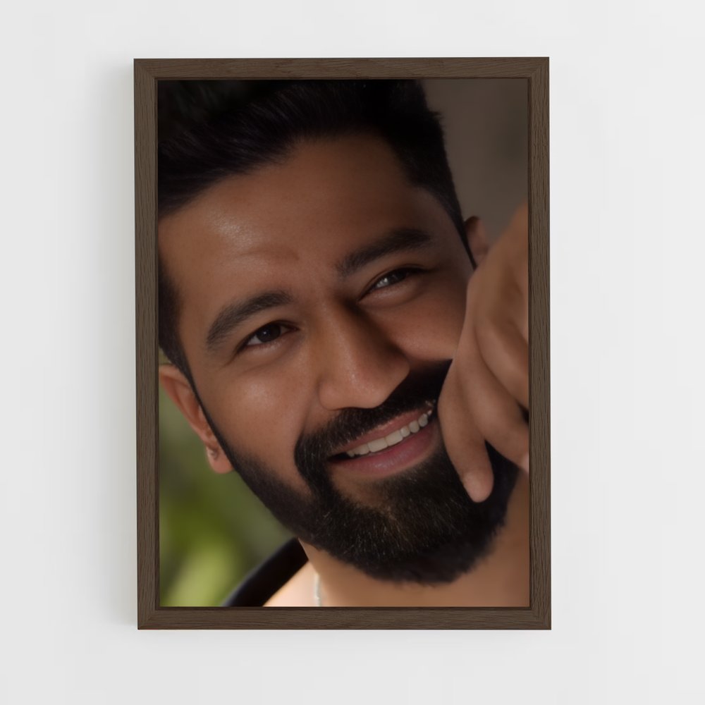 ap-vicky kaushal-9 cadre Bois foncé