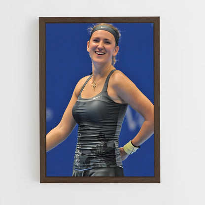 ap-victoria azarenka-5 cadre Bois foncé