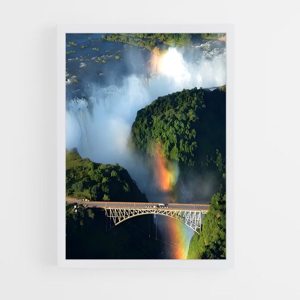 ap-victoria falls bridge-3 cadre Blanc