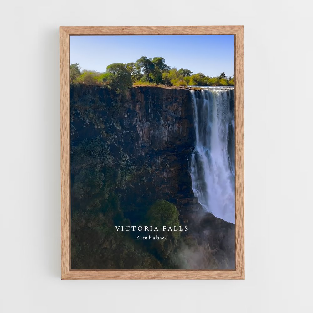 ap-victoria falls zimbabwe-2 cadre Bois clair