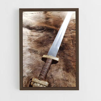 ap-viking sword-3 cadre Bois foncé