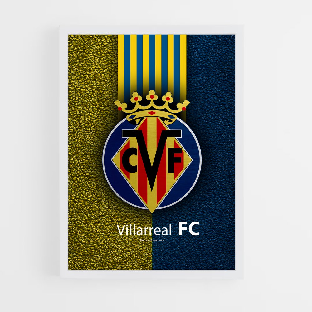 ap-villarreal cf-5 cadre Blanc