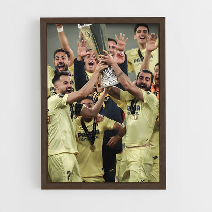 ap-villarreal cf-9 cadre Bois foncé