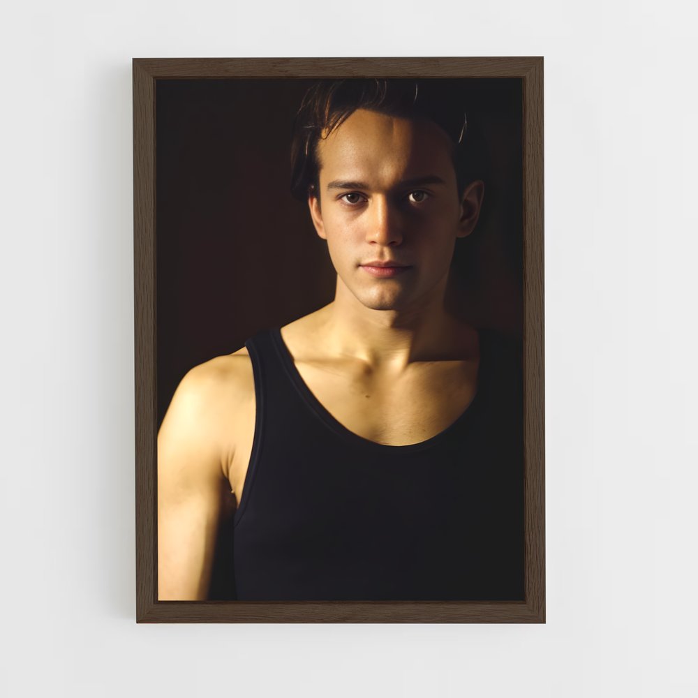 ap-vincent perez-3 cadre Bois foncé