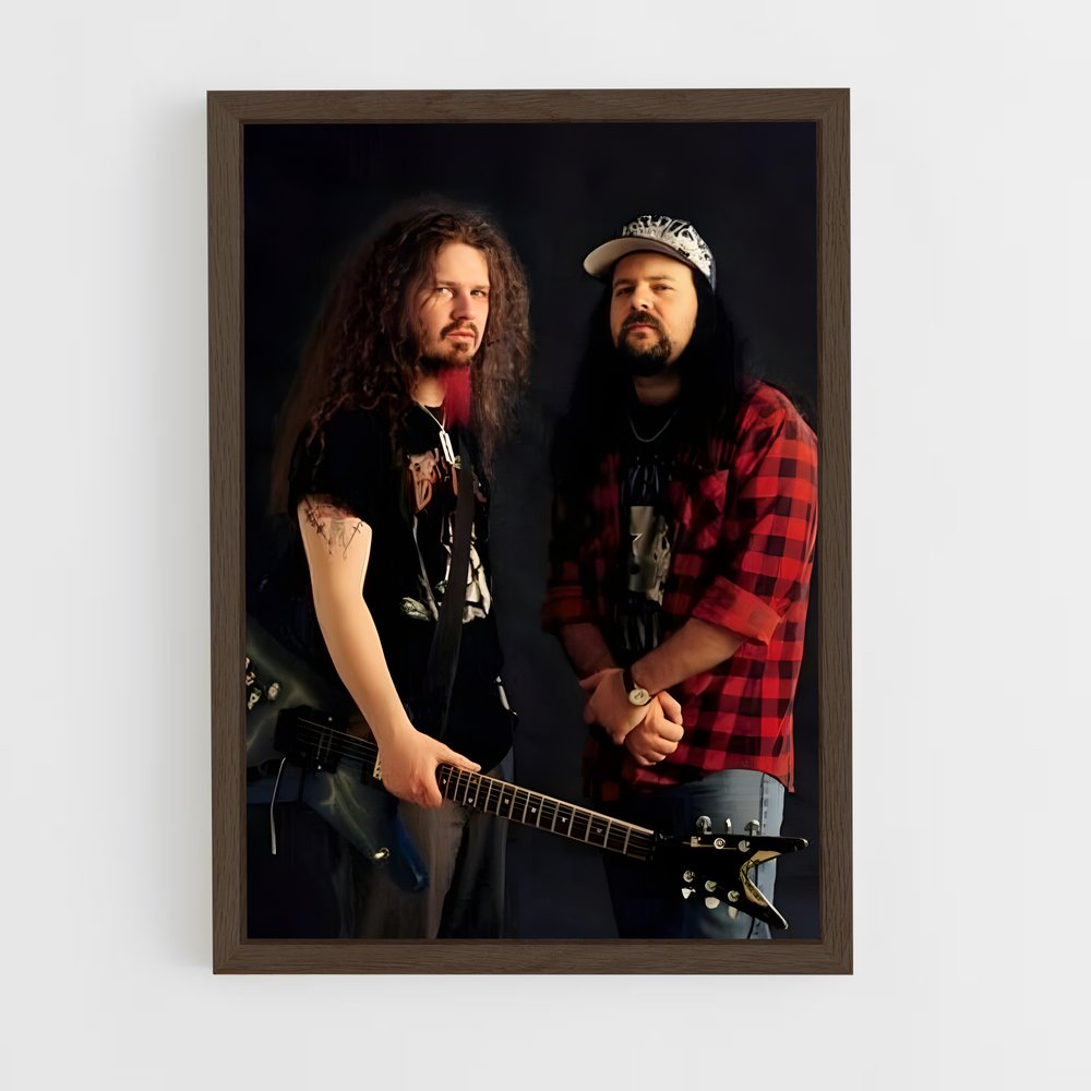 ap-vinnie paul-3 cadre Bois foncé