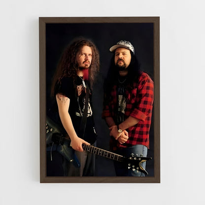 ap-vinnie paul-3 cadre Bois foncé