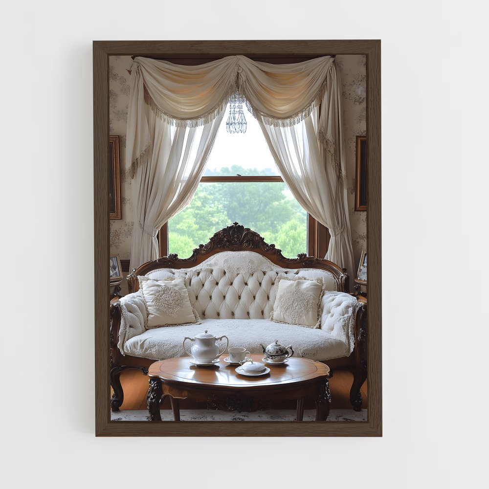 ap-vintage-16 cadre Bois foncé