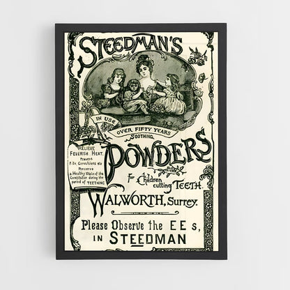 ap-vintage advertising-4 cadre Noir