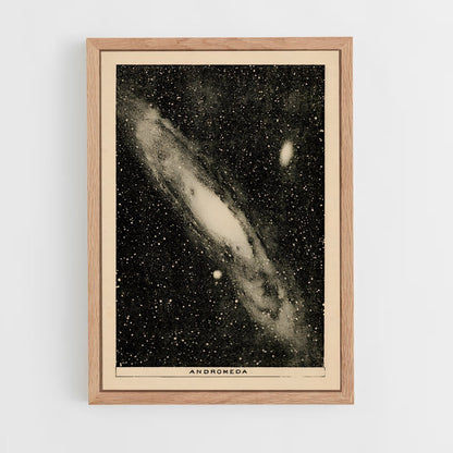 ap-vintage astronomy-2 cadre Bois clair