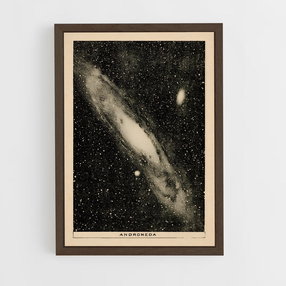 ap-vintage astronomy-2 cadre Bois foncé