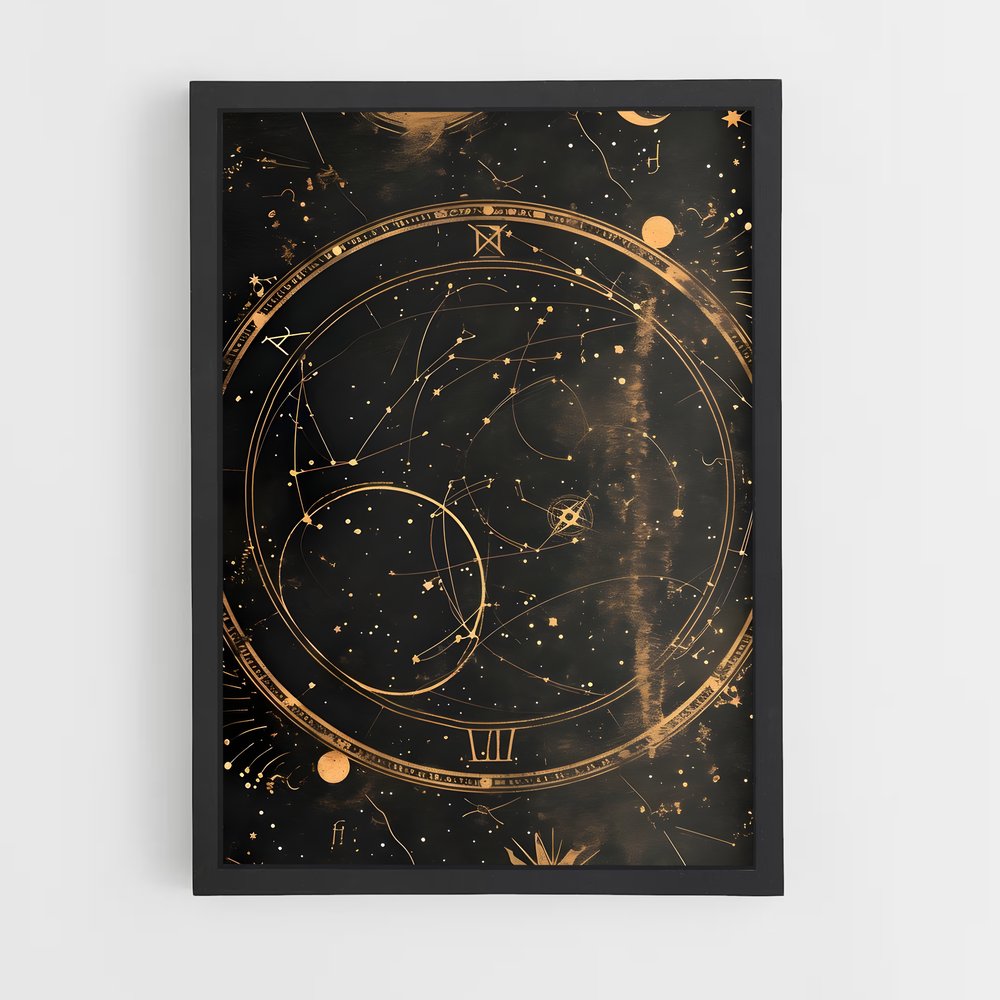 ap-vintage astronomy-3 cadre Noir
