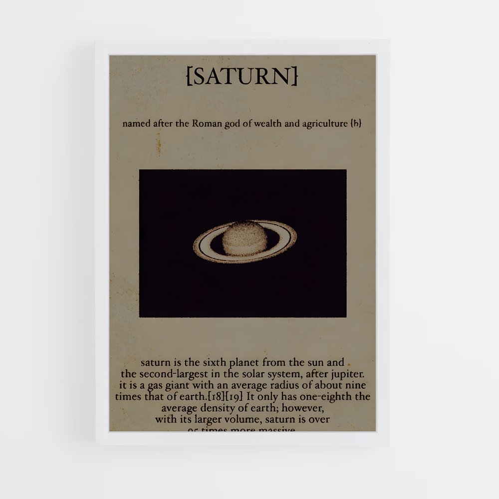 ap-vintage astronomy-4 cadre Blanc