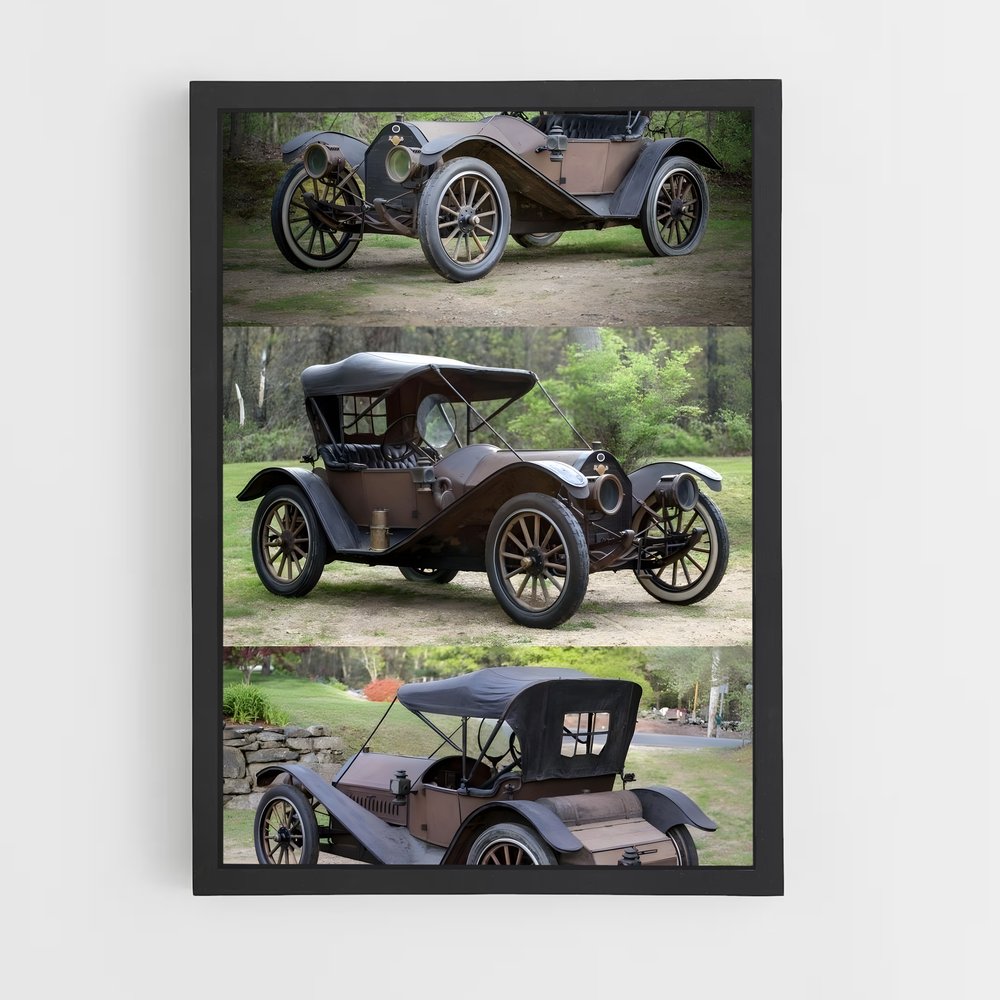 ap-vintage vehicles-1 cadre Noir