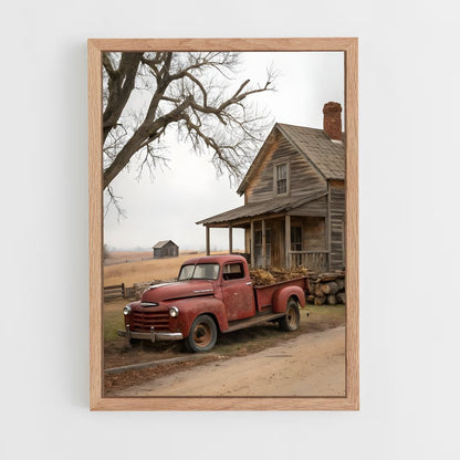 ap-vintage vehicles-3 cadre Bois clair