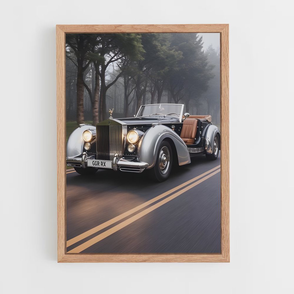 ap-vintage vehicles-4 cadre Bois clair