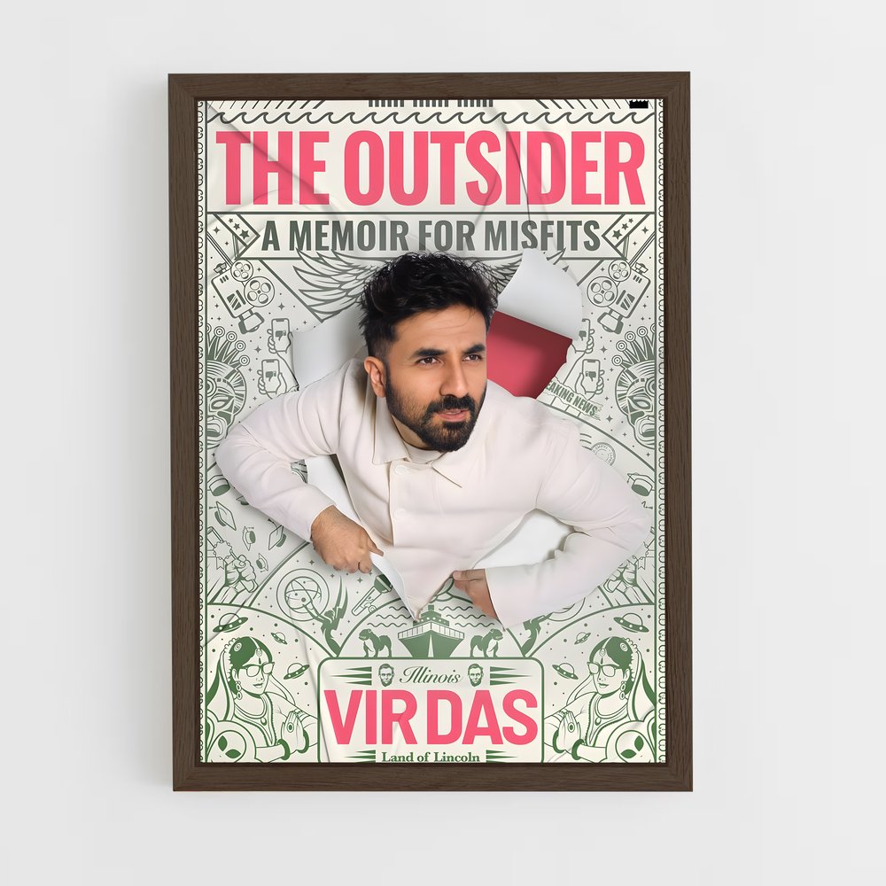 ap-vir das-1 cadre Bois foncé