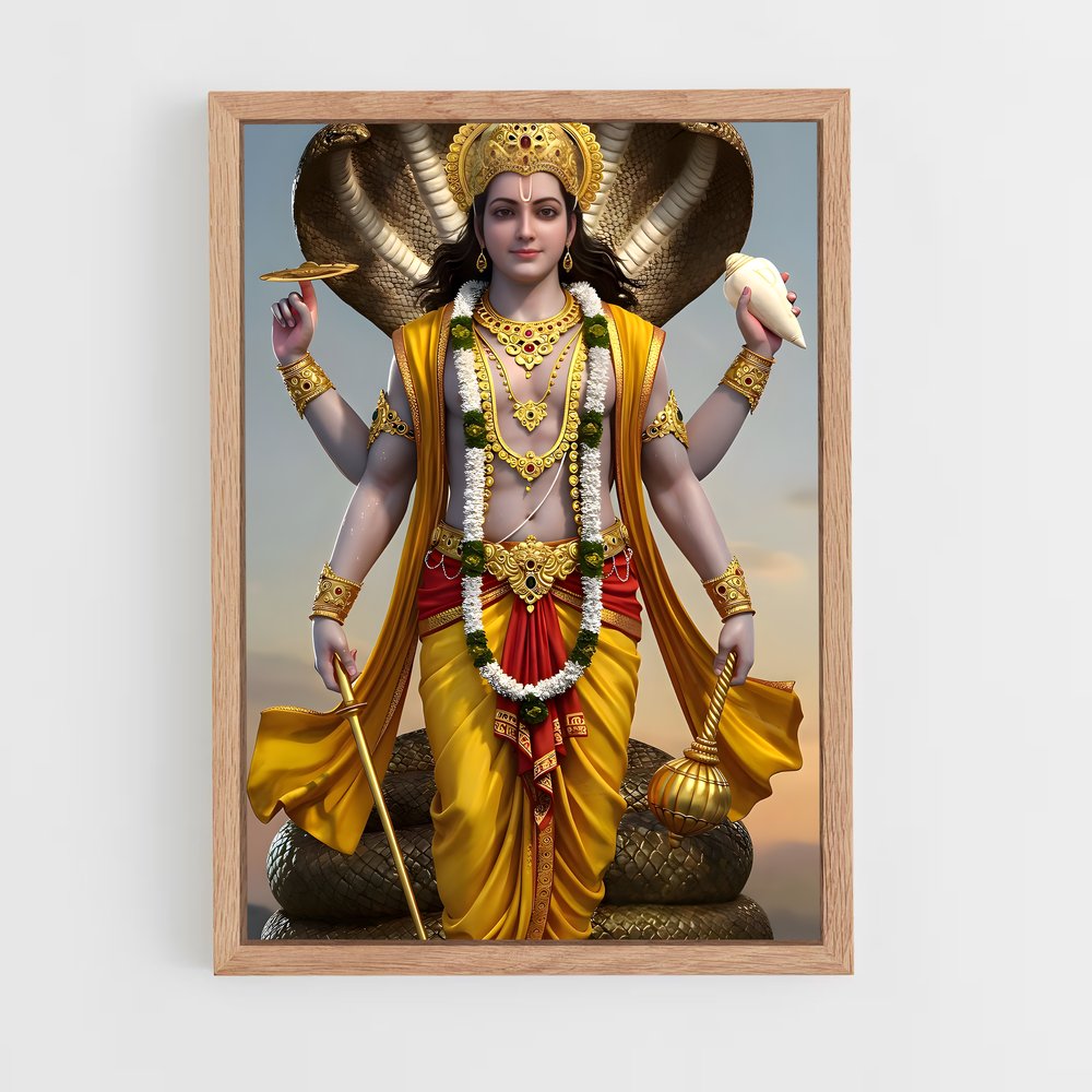 ap-vishnu-1 cadre Bois clair