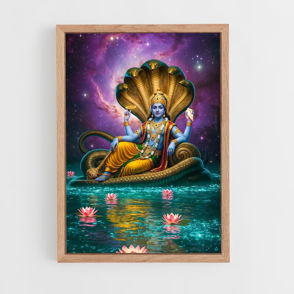 ap-vishnu-10 cadre Bois clair