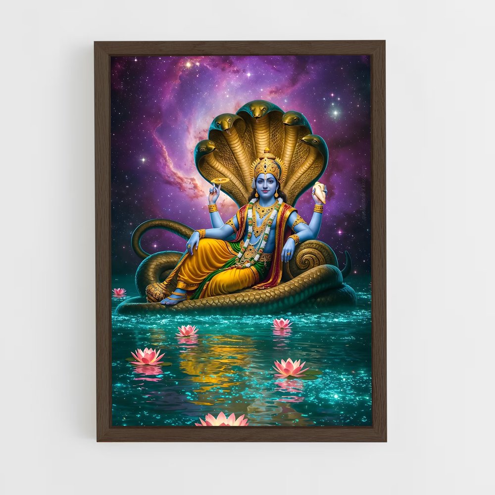 ap-vishnu-10 cadre Bois foncé