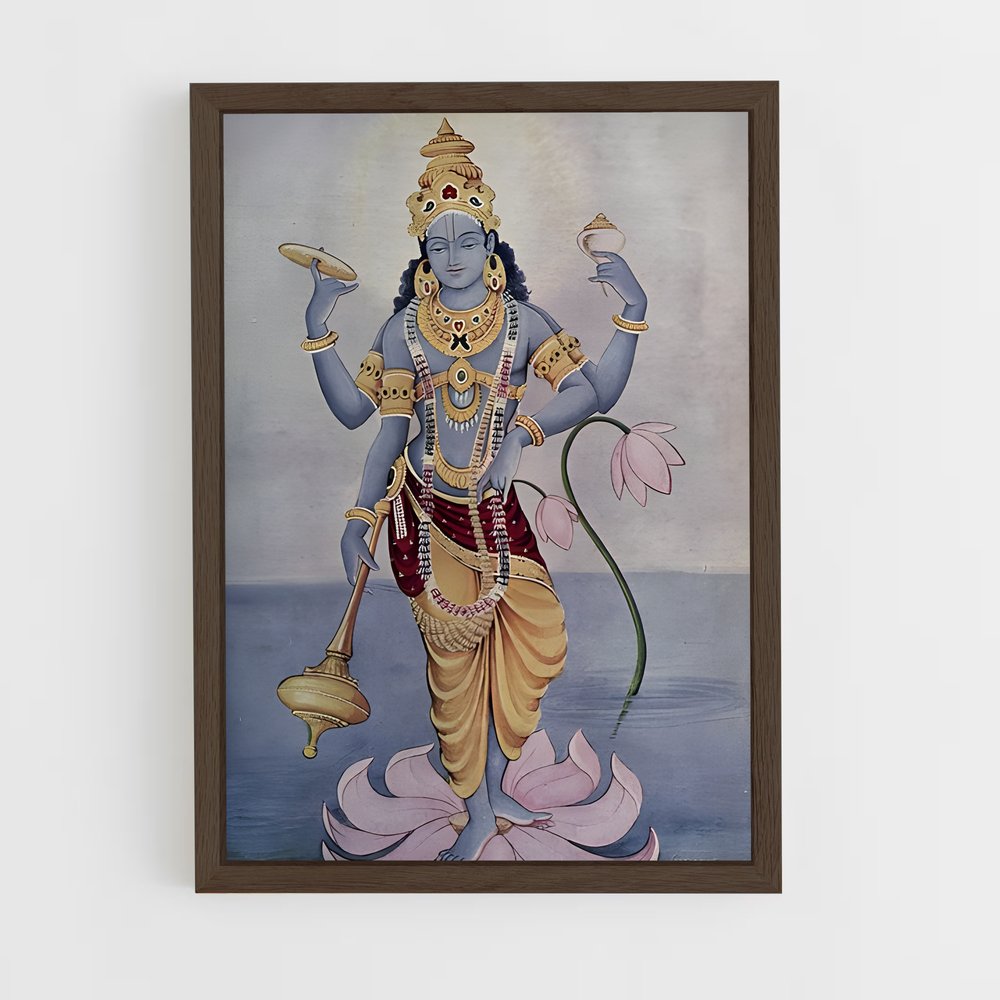 ap-vishnu-3 cadre Bois foncé