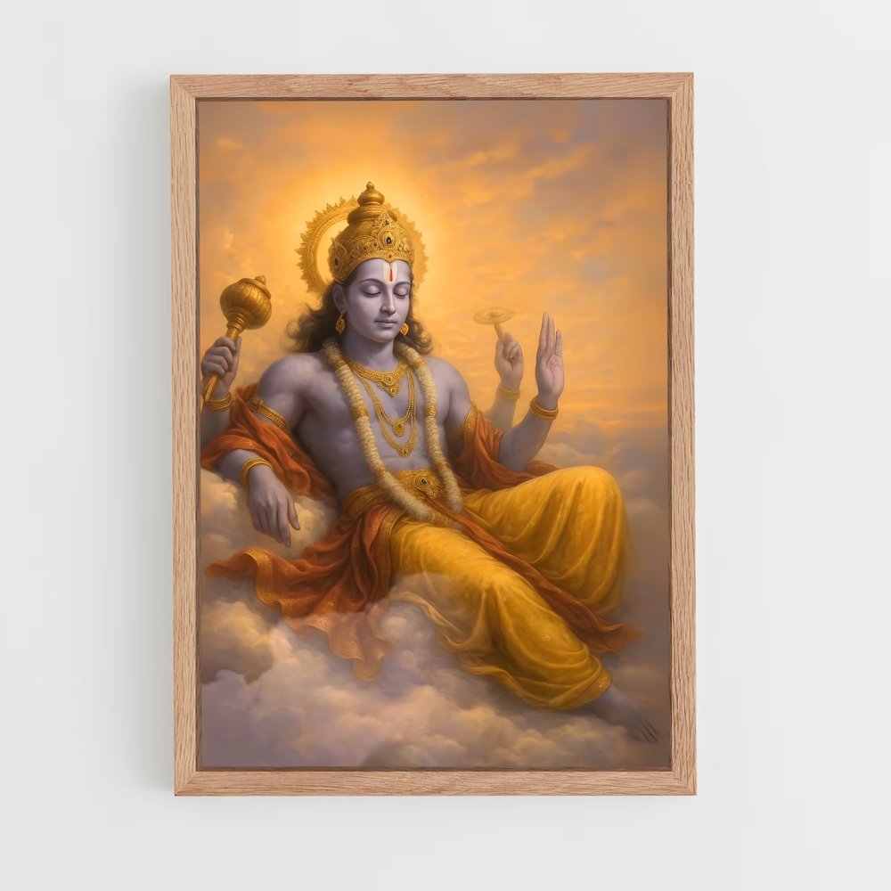 ap-vishnu-8 cadre Bois clair