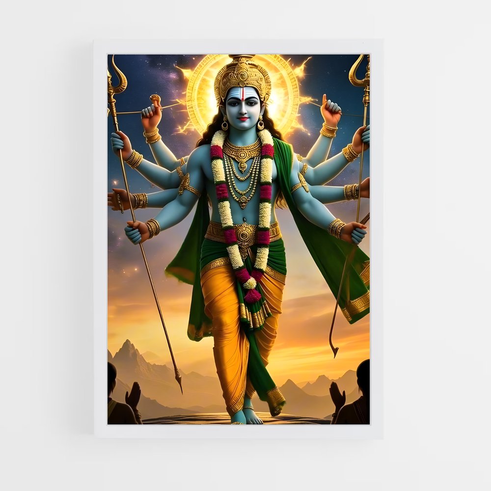 ap-vishnu-9 cadre Blanc