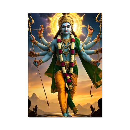 Poster Vishnu L'Éternel