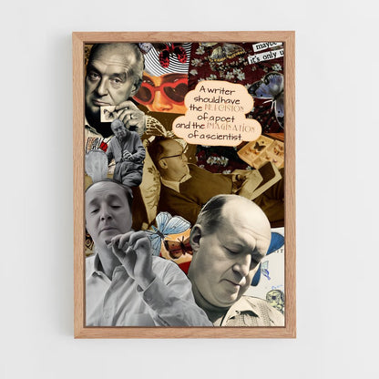 ap-vladimir nabokov-2 cadre Bois clair