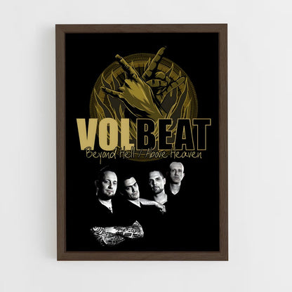 ap-volbeat-8 cadre Bois foncé