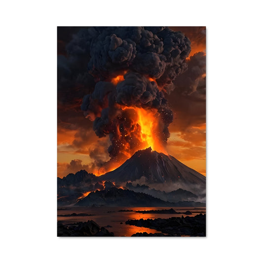 Poster Volcanoes 17930