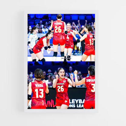 ap-volleyball nations league-6 cadre Blanc