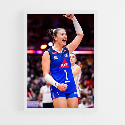 ap-volleyball world championships-3 cadre Blanc
