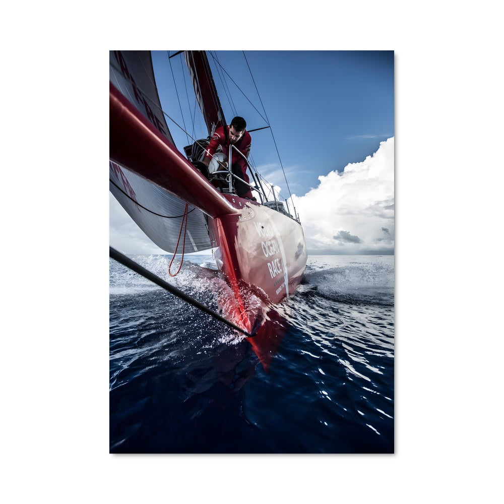 Poster Volvo ocean race sailing 75189