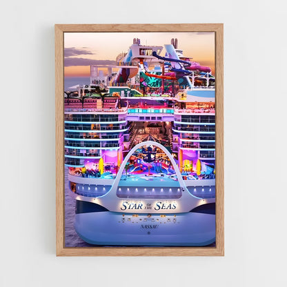 ap-voyager of the seas-2 cadre Bois clair