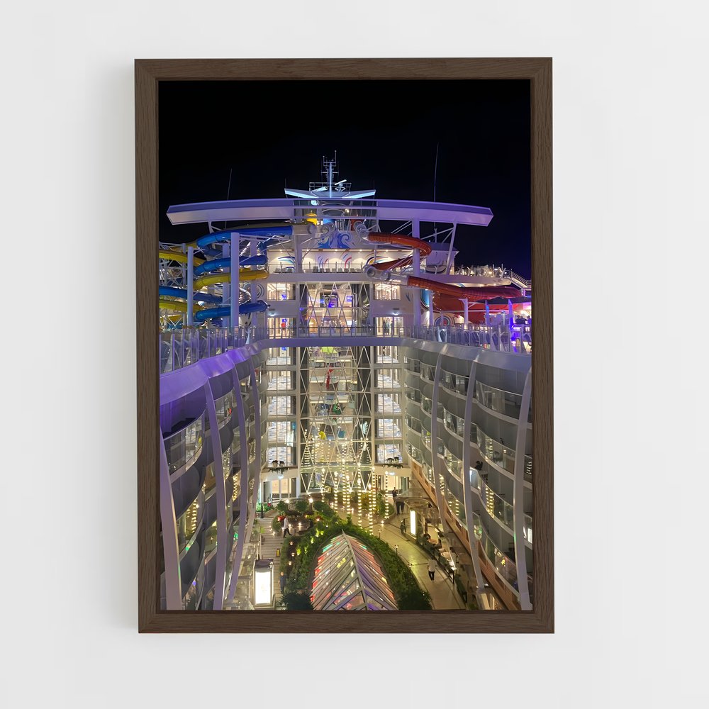 ap-voyager of the seas-3 cadre Bois foncé