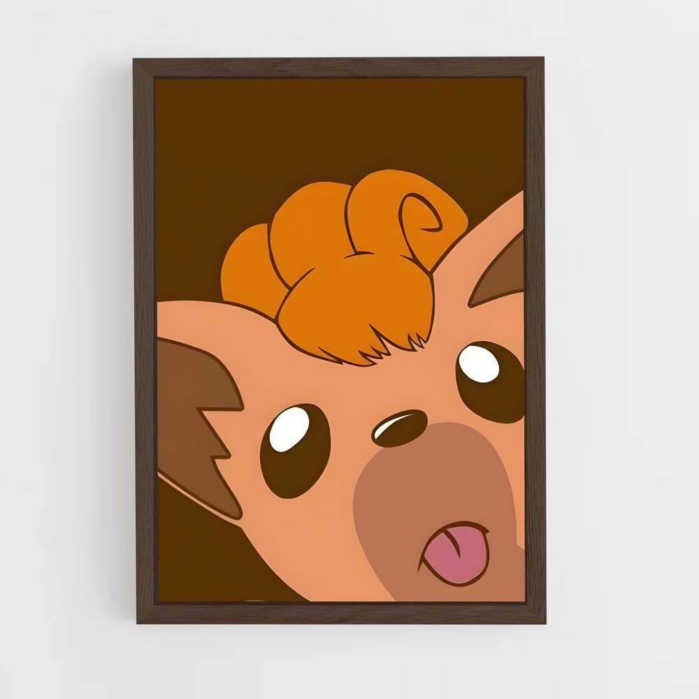 ap-vulpix-2 cadre Bois foncé