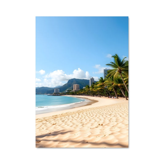 Poster Waikiki beach 93339