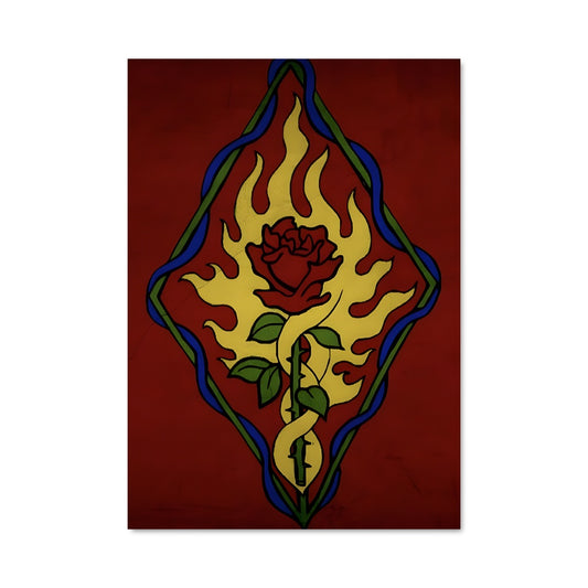 Poster Roses de la Guerre