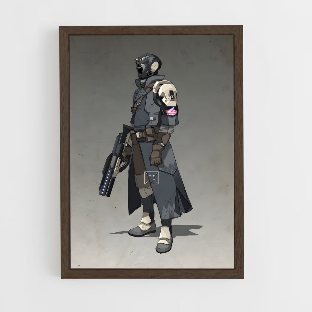 ap-warlock guardian-2 cadre Bois foncé