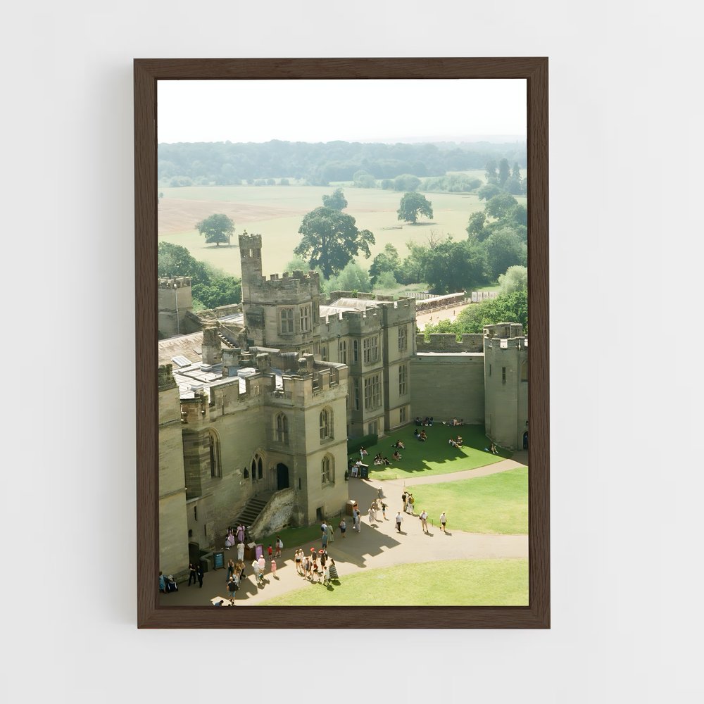 ap-warwick castle-4 cadre Bois foncé