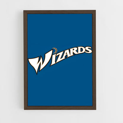 ap-washington wizards-3 cadre Bois foncé
