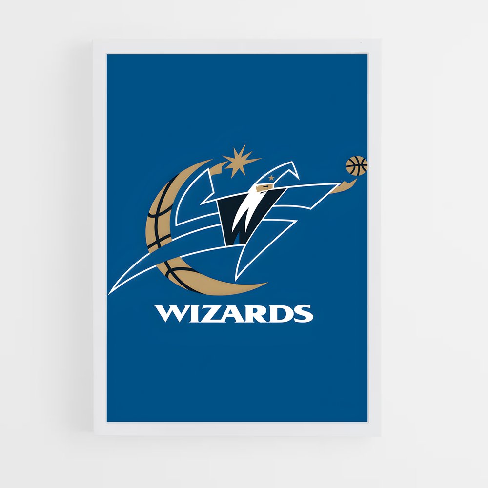 ap-washington wizards-5 cadre Blanc