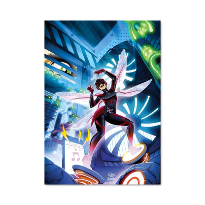 Poster Wasp et le Lantern Vert