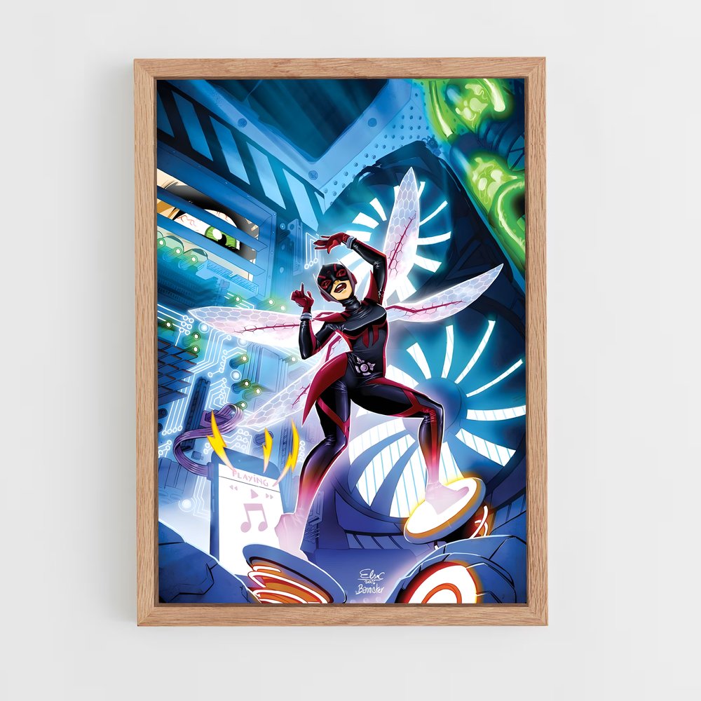 ap-wasp janet van dyne-2 cadre Bois clair